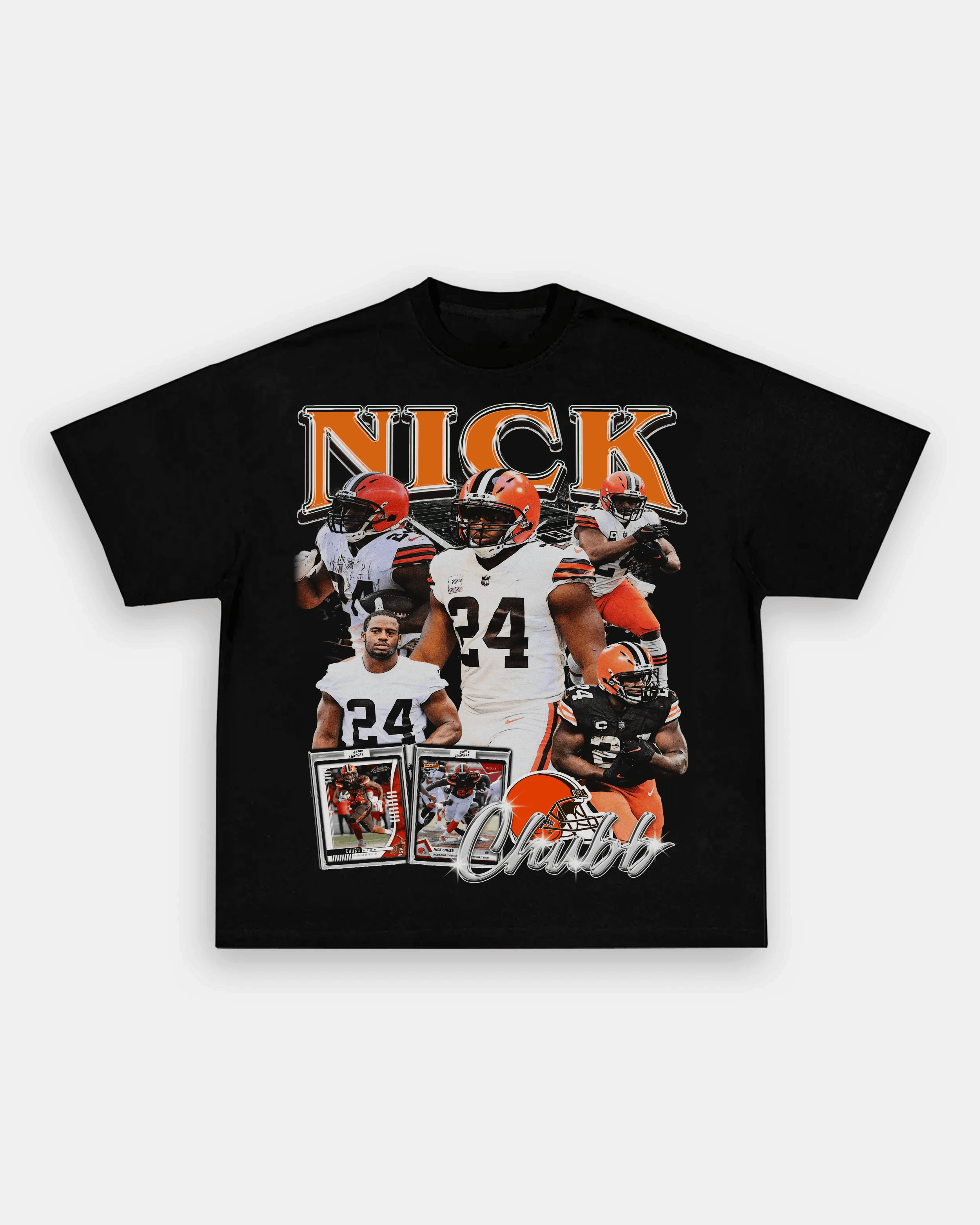 Unisex-Adult Ultra Cotton Washed T-Shirt Graphic NICK CHUBB TEE