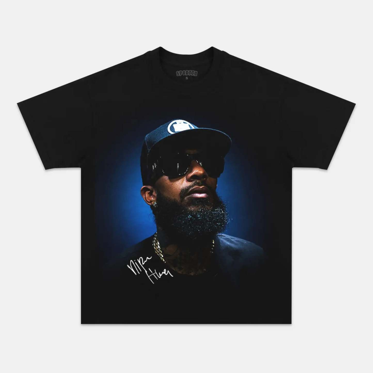 Unisex-Adult Ultra Cotton Washed T-Shirt Graphic NIPSEY_HUSSLE_TEE 
