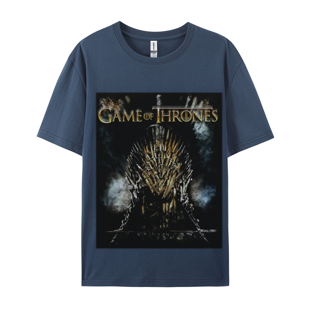 Unisex-Adult Ultra Cotton Washed T-Shirt Graphic GAME OF THRONES TEE 