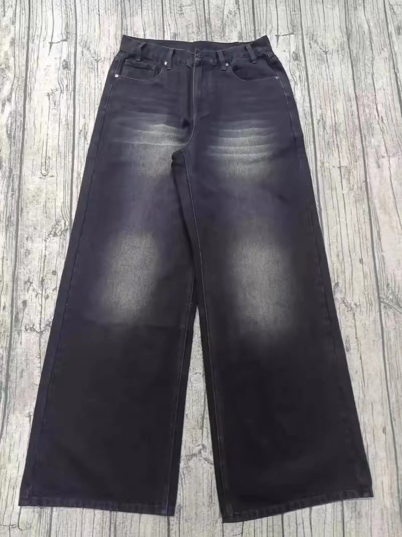 Streetwear Y2K Embroidered Jeans