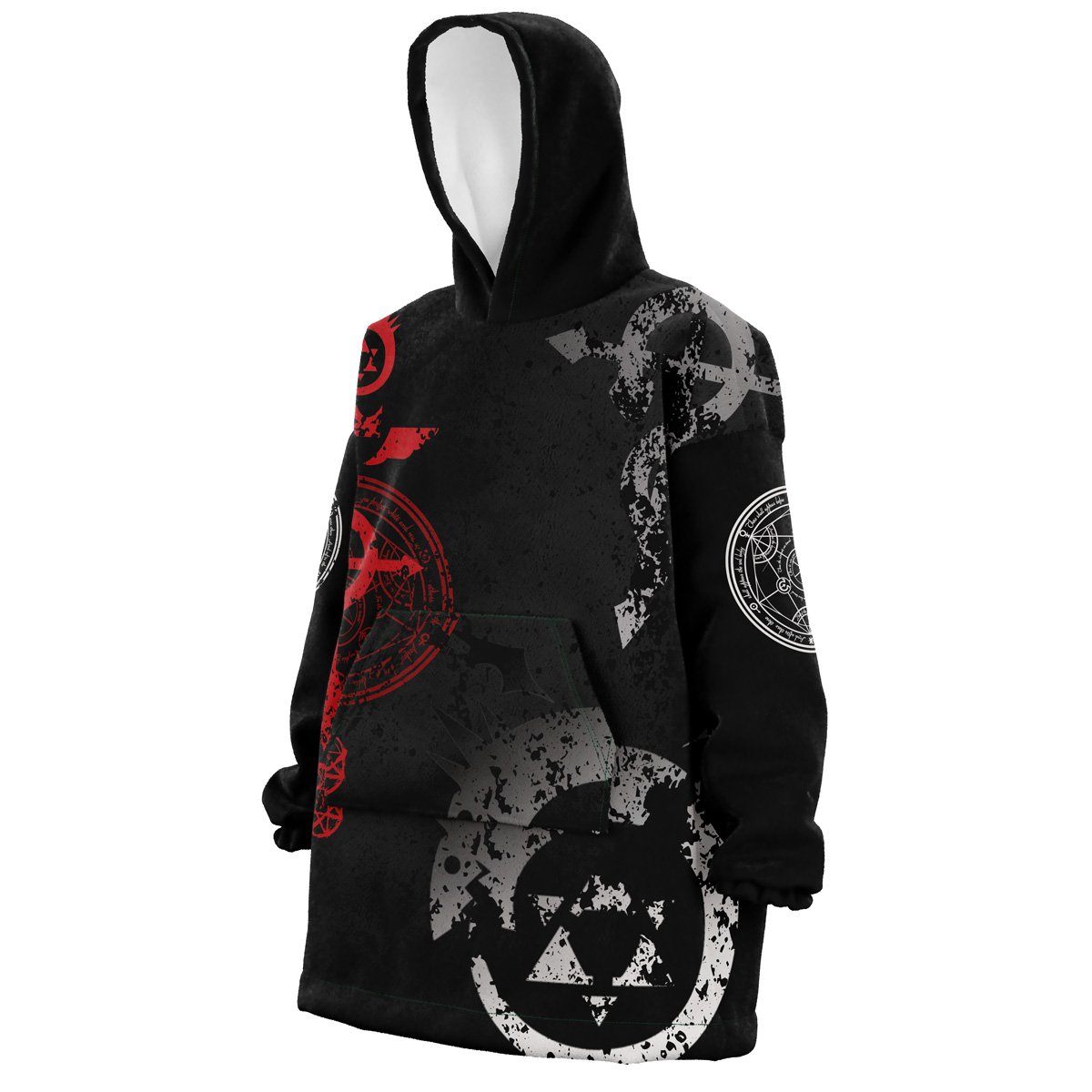 Transmutation Circle Fullmetal Alchemist Snug Oversized Blanket Hoodie
