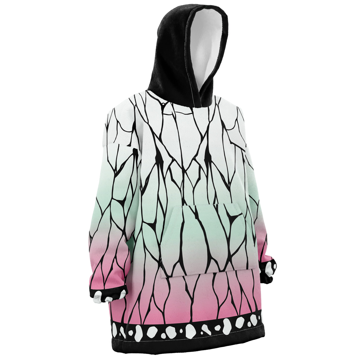 Shinobu Kocho Demon Slayer Snug Oversized Blanket Hoodie