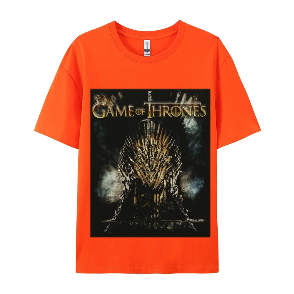 Unisex-Adult Ultra Cotton Washed T-Shirt Graphic GAME OF THRONES TEE 