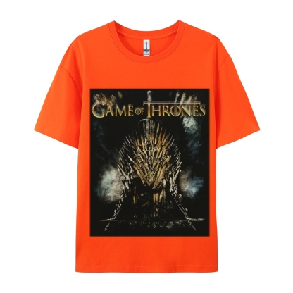 Unisex-Adult Ultra Cotton Washed T-Shirt Graphic GAME OF THRONES TEE 