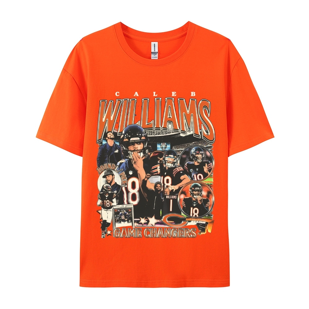 Unisex-Adult Ultra Cotton Washed T-Shirt Graphic CALEB WILLIAMS - BEARS TEE 