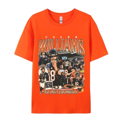Unisex-Adult Ultra Cotton Washed T-Shirt Graphic CALEB WILLIAMS - BEARS TEE 