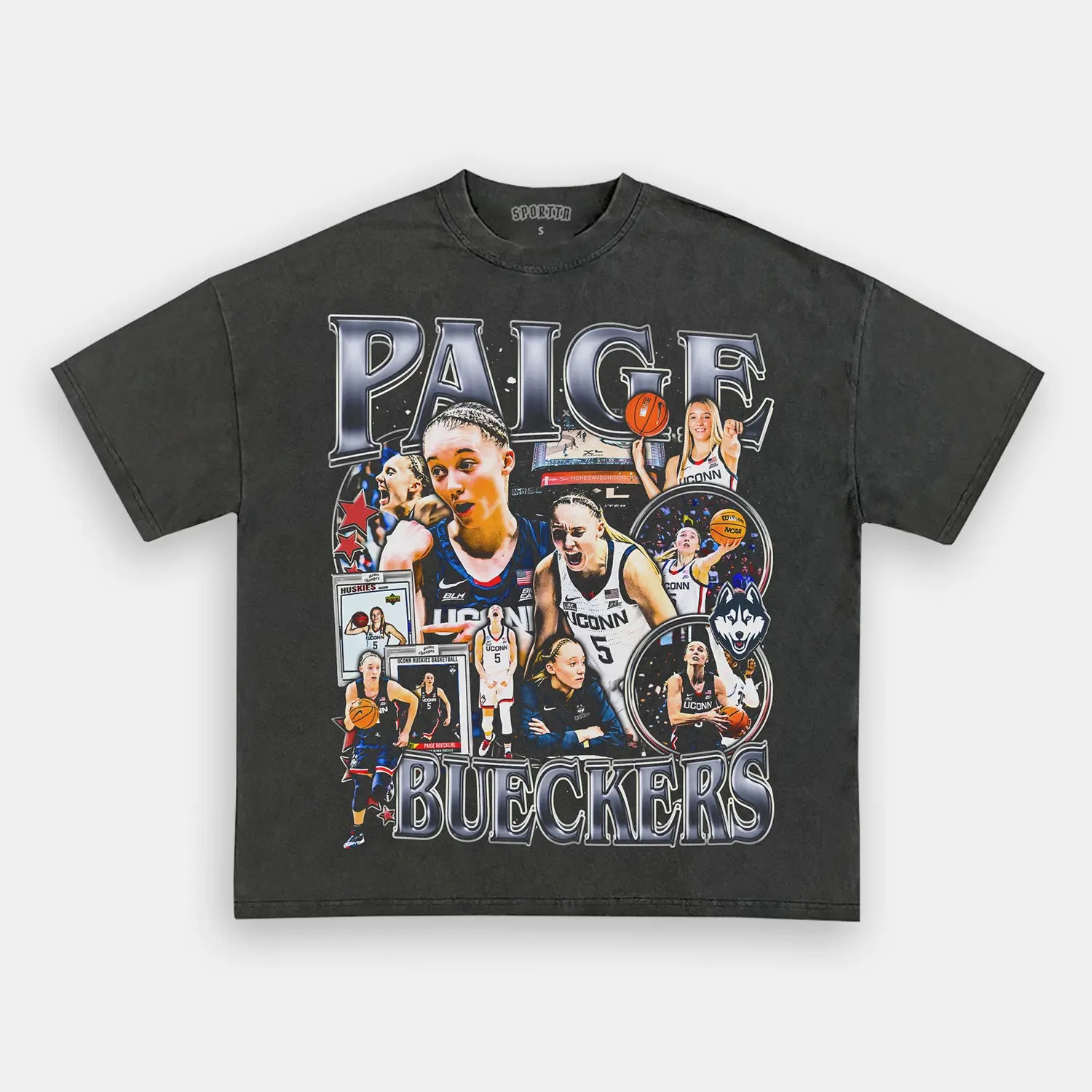 Unisex-Adult Ultra Cotton Washed T-Shirt Graphic PAIGE BUECKERS TEE 