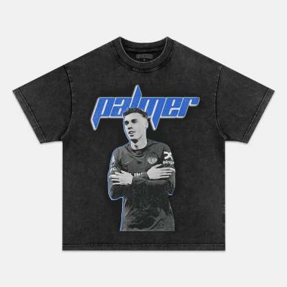 Unisex-Adult Ultra Cotton Washed T-Shirt Graphic PALMER CLASSIC TEE 