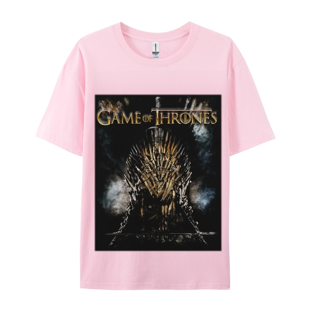 Unisex-Adult Ultra Cotton Washed T-Shirt Graphic GAME OF THRONES TEE 