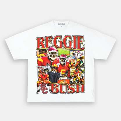 Unisex-Adult Ultra Cotton Washed T-Shirt Graphic REGGIE BUSH USC TEE 