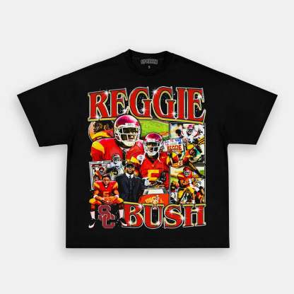 Unisex-Adult Ultra Cotton Washed T-Shirt Graphic REGGIE BUSH USC TEE 