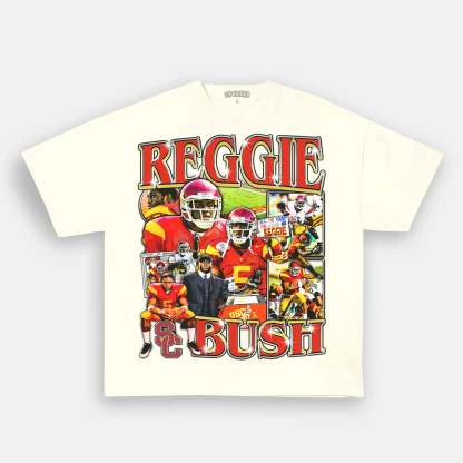 Unisex-Adult Ultra Cotton Washed T-Shirt Graphic REGGIE BUSH USC TEE 