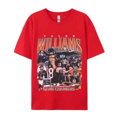 Unisex-Adult Ultra Cotton Washed T-Shirt Graphic CALEB WILLIAMS - BEARS TEE 