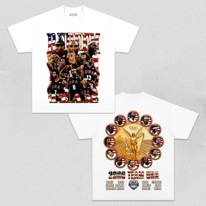 Unisex-Adult Ultra Cotton Washed T-Shirt Graphic Redeem Team Team USA TEE 