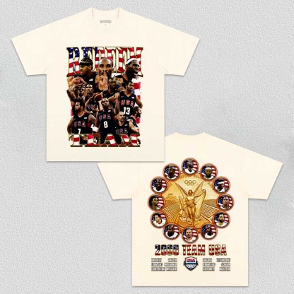 Unisex-Adult Ultra Cotton Washed T-Shirt Graphic Redeem Team Team USA TEE 