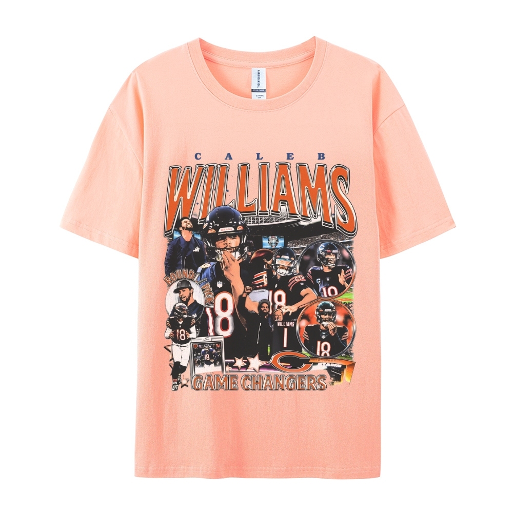 Unisex-Adult Ultra Cotton Washed T-Shirt Graphic CALEB WILLIAMS - BEARS TEE 