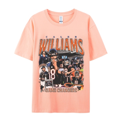 Unisex-Adult Ultra Cotton Washed T-Shirt Graphic CALEB WILLIAMS - BEARS TEE 
