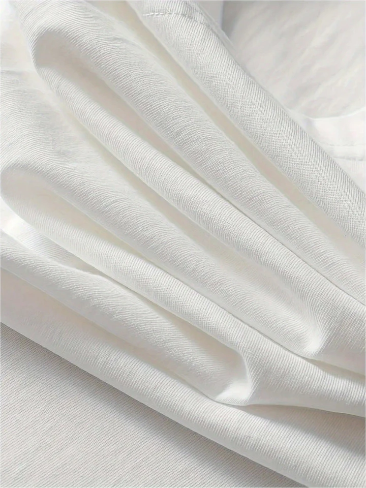 Vintage Manfinity EMRG Letter Cartoon Printed Short-sleeved Two Piece Set