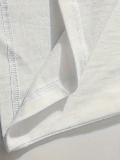 Vintage Manfinity EMRG Letter Cartoon Printed Short-sleeved Two Piece Set