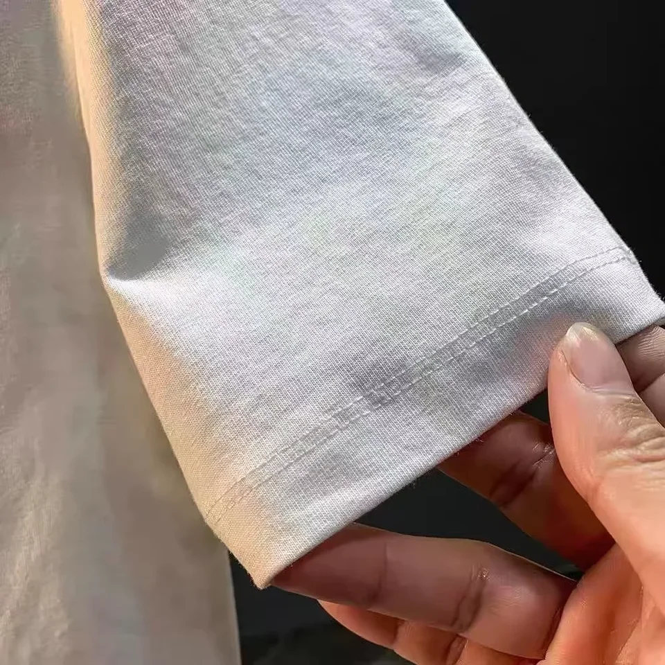 Vintage Manfinity EMRG Letter Cartoon Printed Short-sleeved Two Piece Set