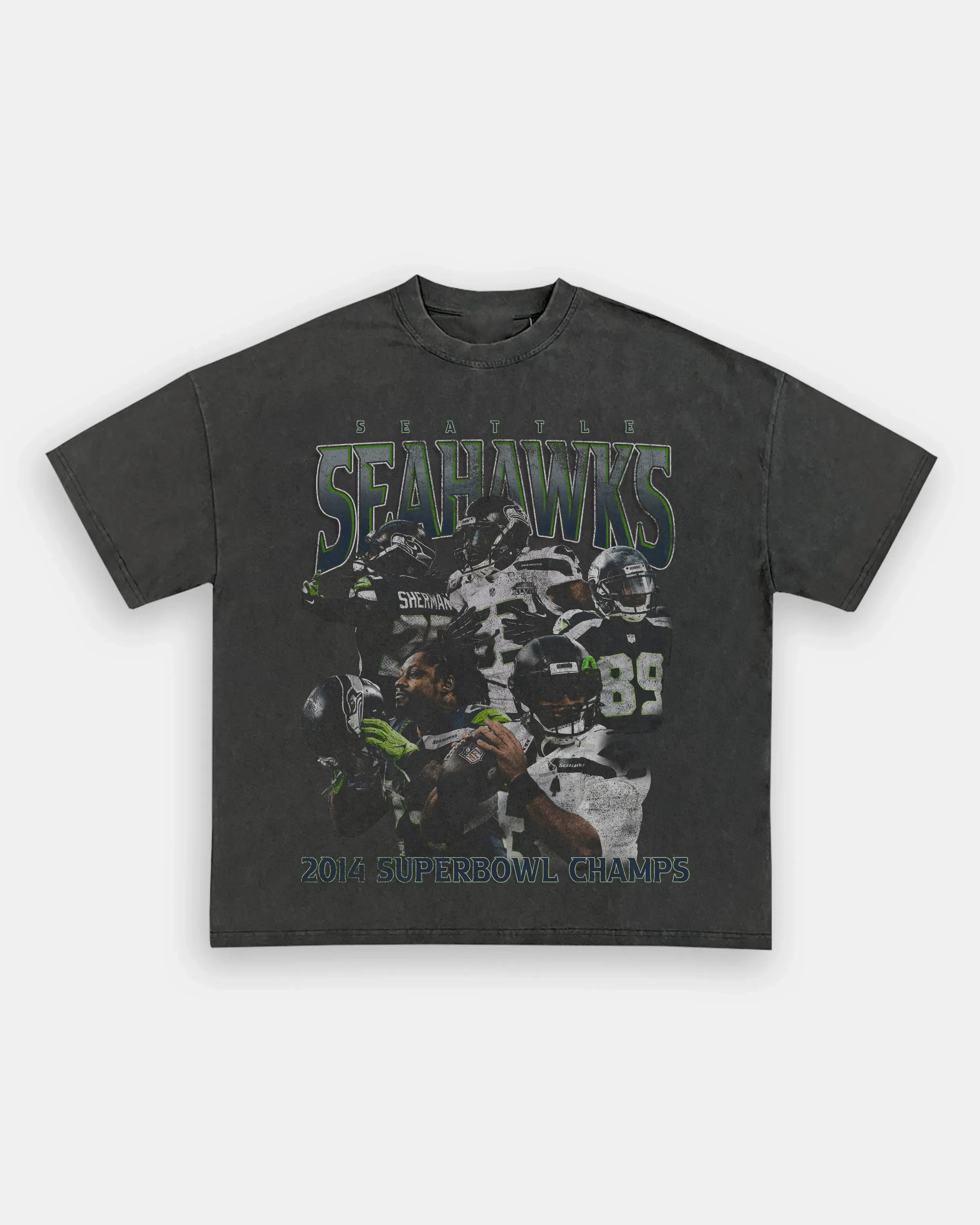 T-Shirt SEAHAWKS Graphic Unisex-Adult Ultra Cotton Washed | TIDESENCE