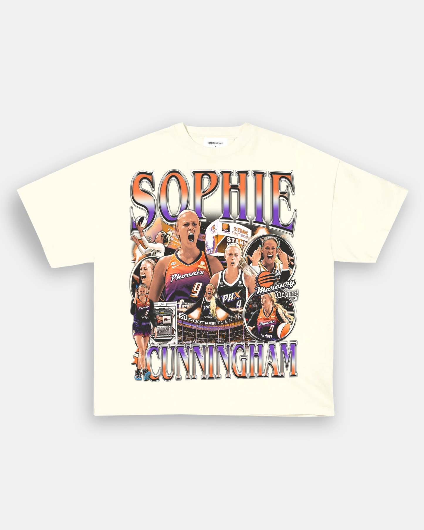 Unisex-Adult Ultra Cotton Washed T-Shirt Graphic SOPHIE CUNNINGHAM TEE