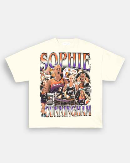 Unisex-Adult Ultra Cotton Washed T-Shirt Graphic SOPHIE CUNNINGHAM TEE