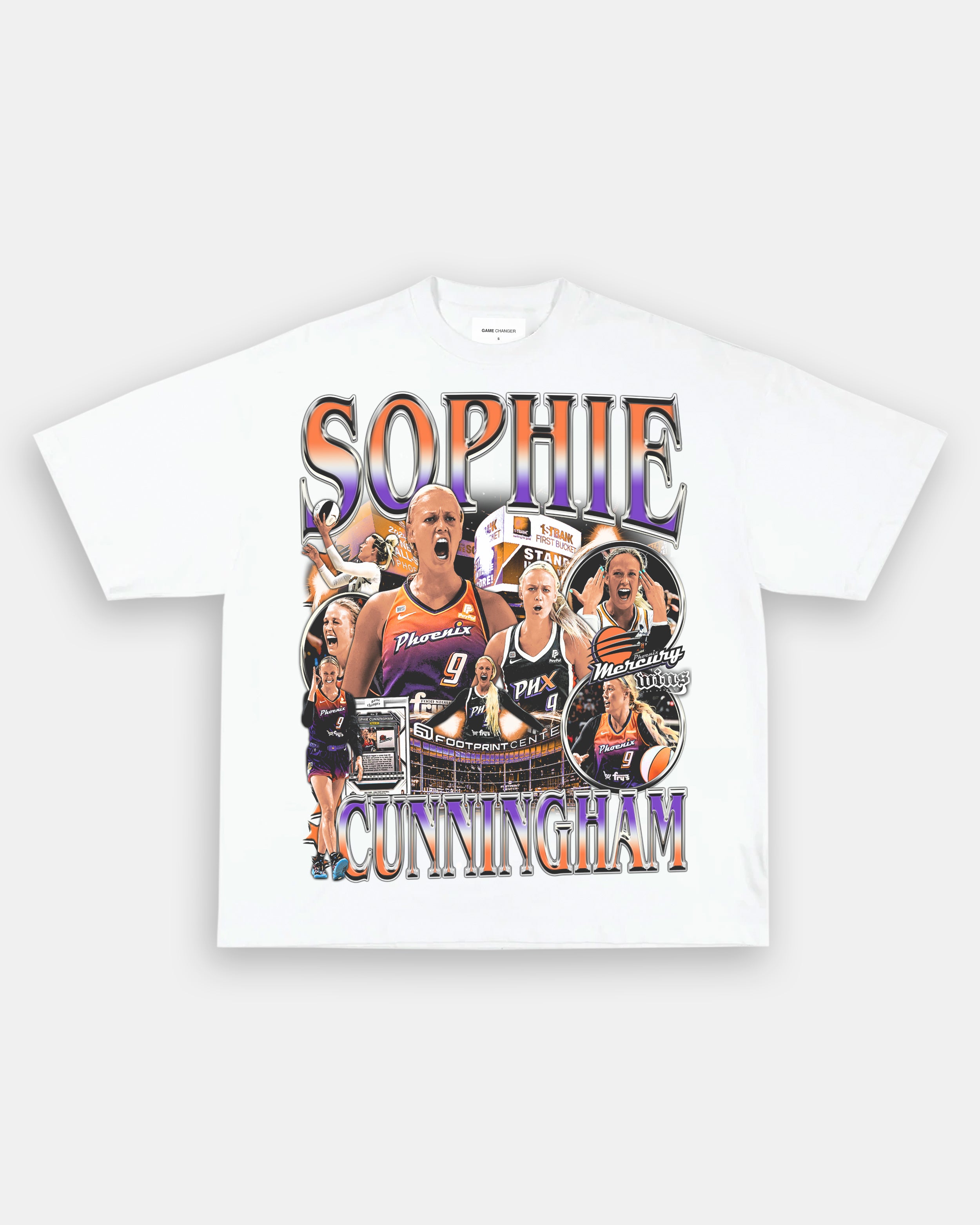 Unisex-Adult Ultra Cotton Washed T-Shirt Graphic SOPHIE CUNNINGHAM TEE