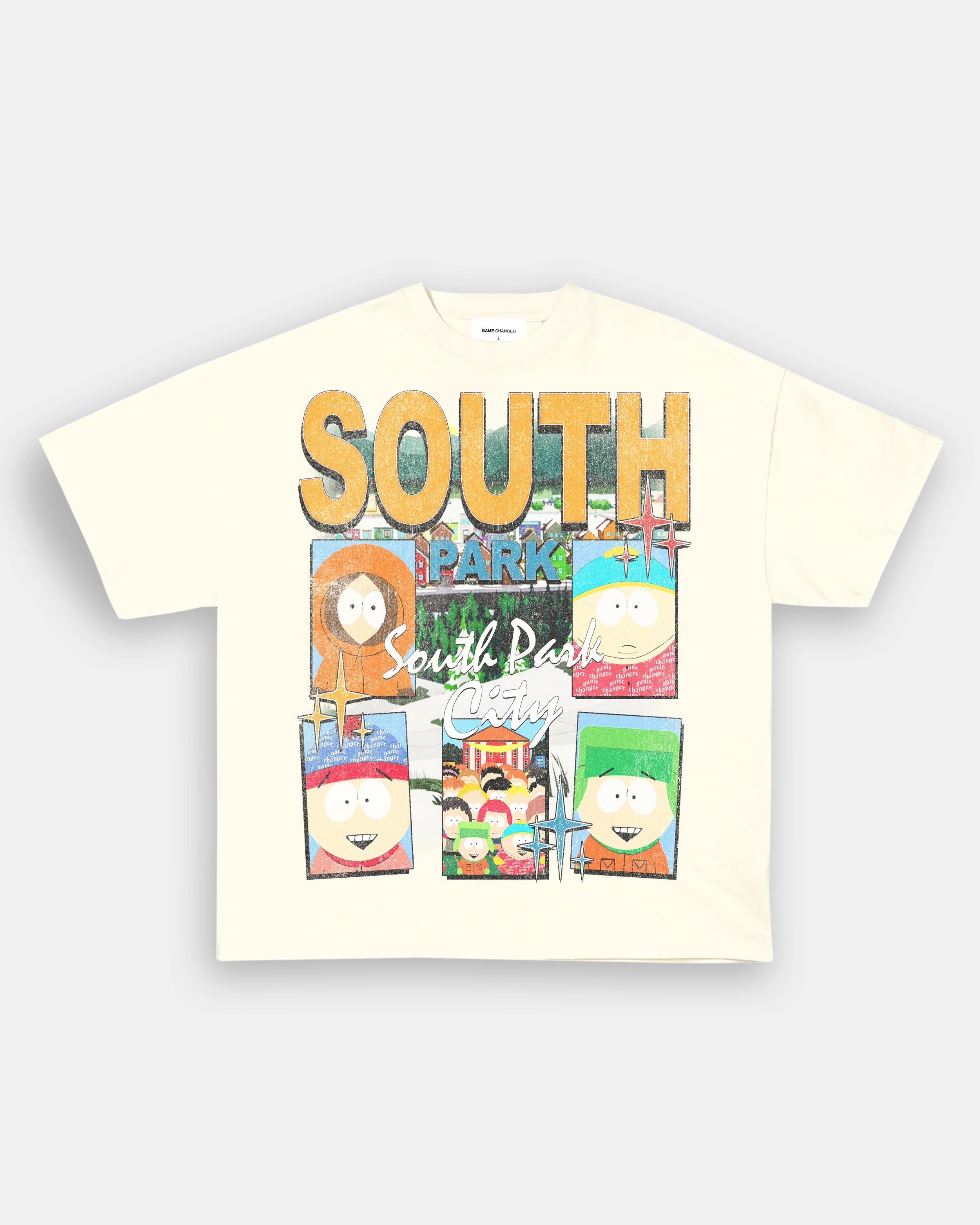 Unisex-Adult Ultra Cotton Washed T-Shirt Graphic SOUTH PARK TEE