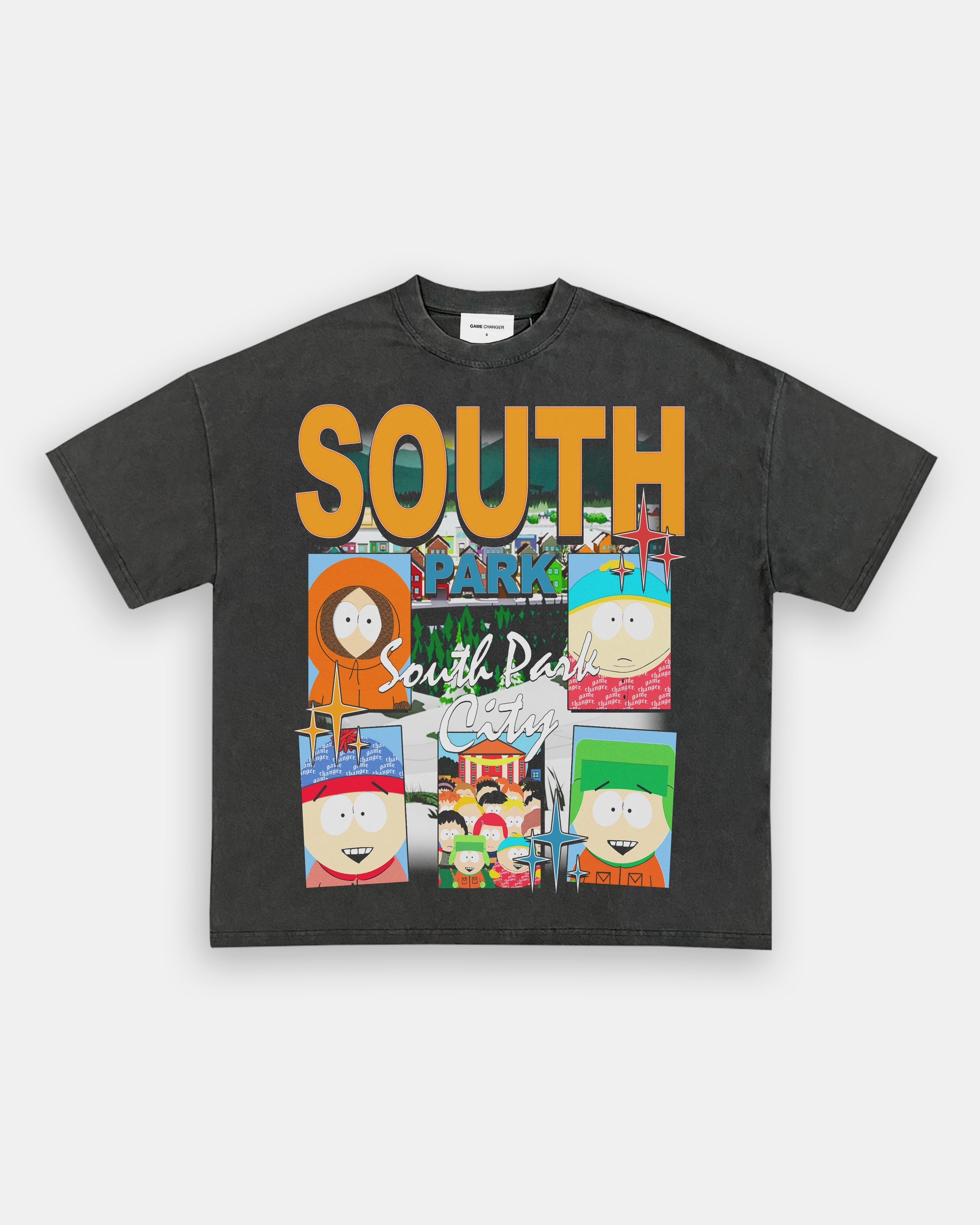 Unisex-Adult Ultra Cotton Washed T-Shirt Graphic SOUTH PARK TEE