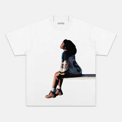 Unisex-Adult Ultra Cotton Washed T-Shirt Graphic NEW SZA VINTAGE TEE 