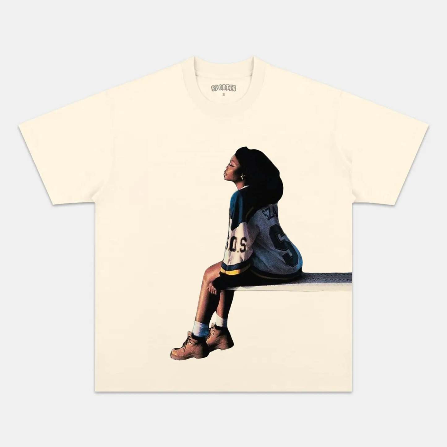 Unisex-Adult Ultra Cotton Washed T-Shirt Graphic NEW SZA VINTAGE TEE 