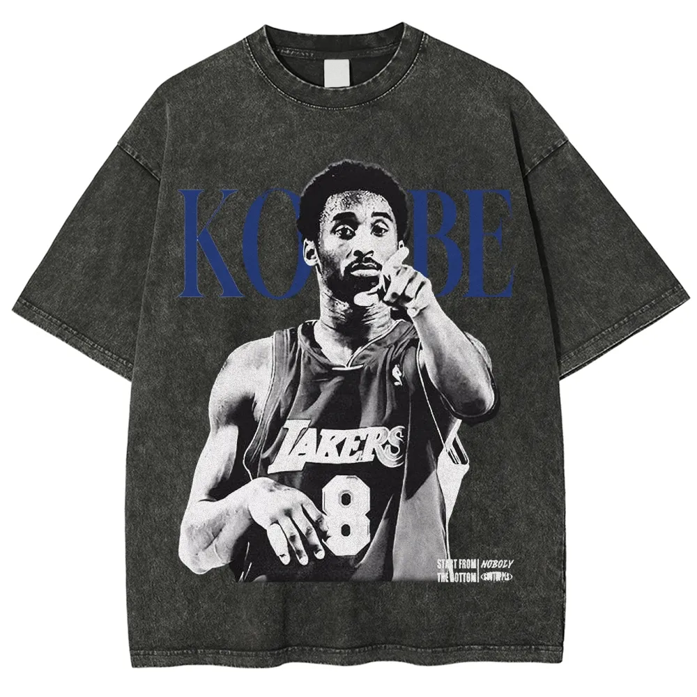 T-Shirt KOBE Graphic TEE Unisex-Adult Ultra Cotton Washed | TIDESENCE