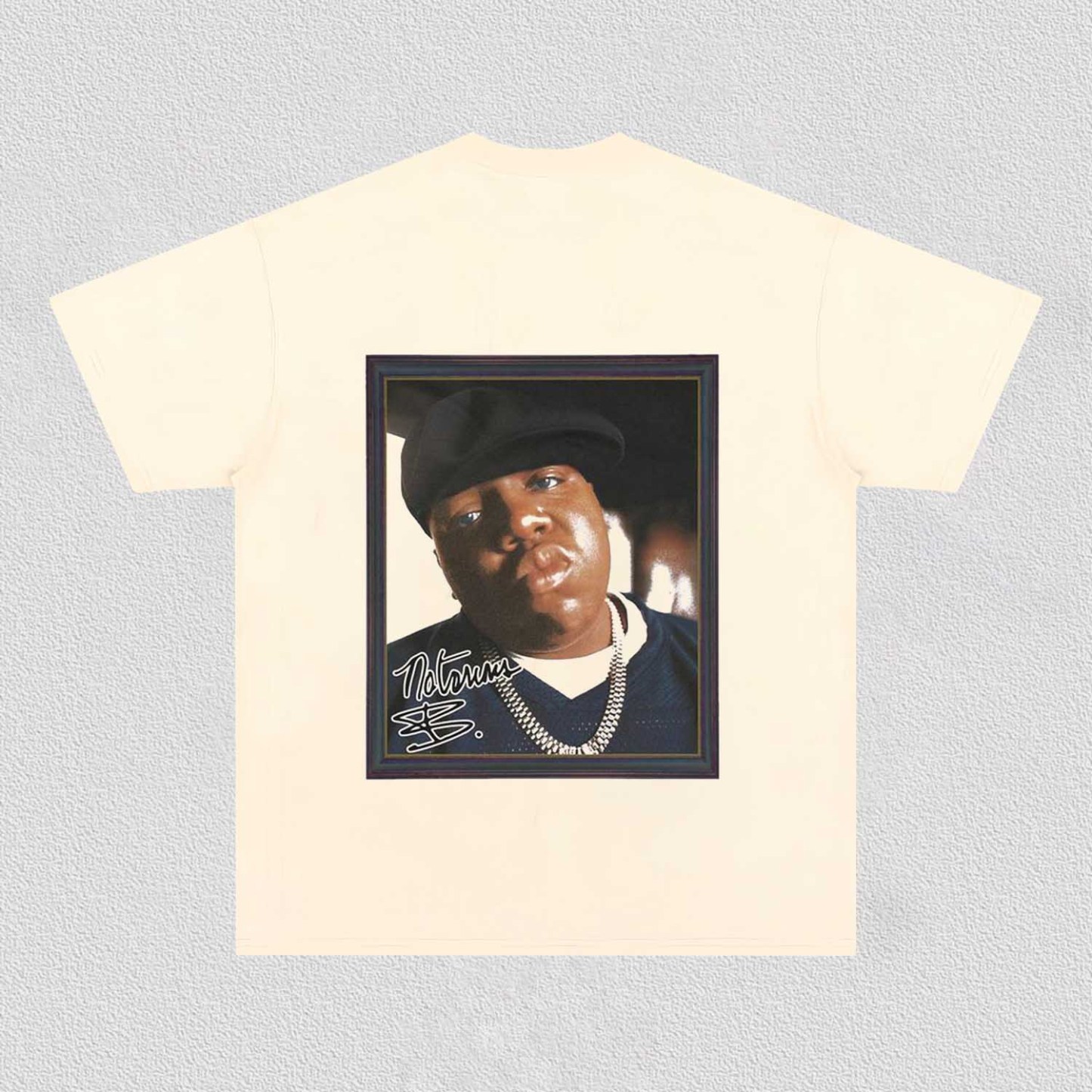 Unisex-Adult Ultra Cotton Washed T-Shirt Graphic  THE NOTORIOUS BIG TEE 
