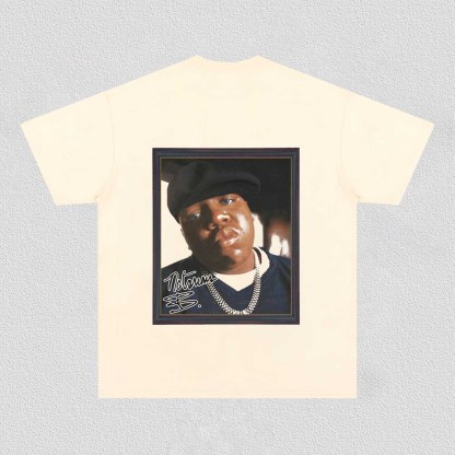 Unisex-Adult Ultra Cotton Washed T-Shirt Graphic  THE NOTORIOUS BIG TEE 