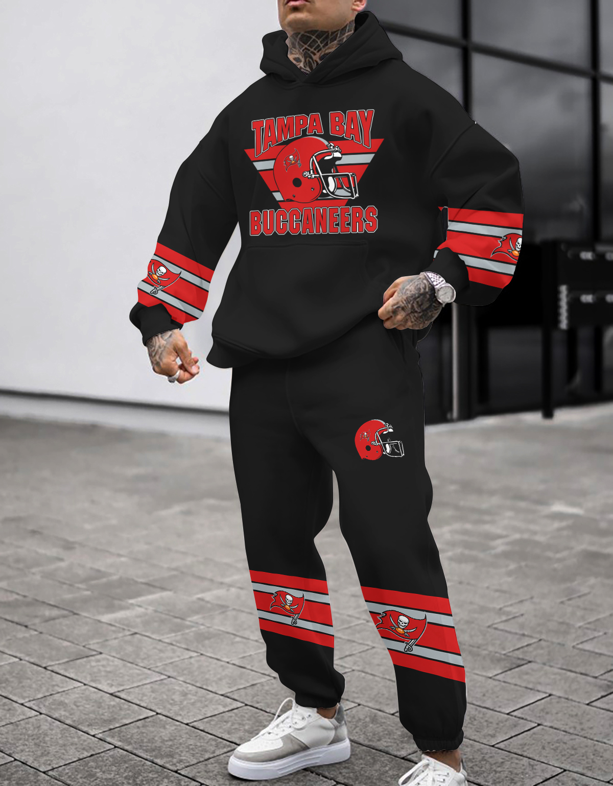 Tampa Bay Buccaneers NFL Sport Hoodie Tracksuit Style 449