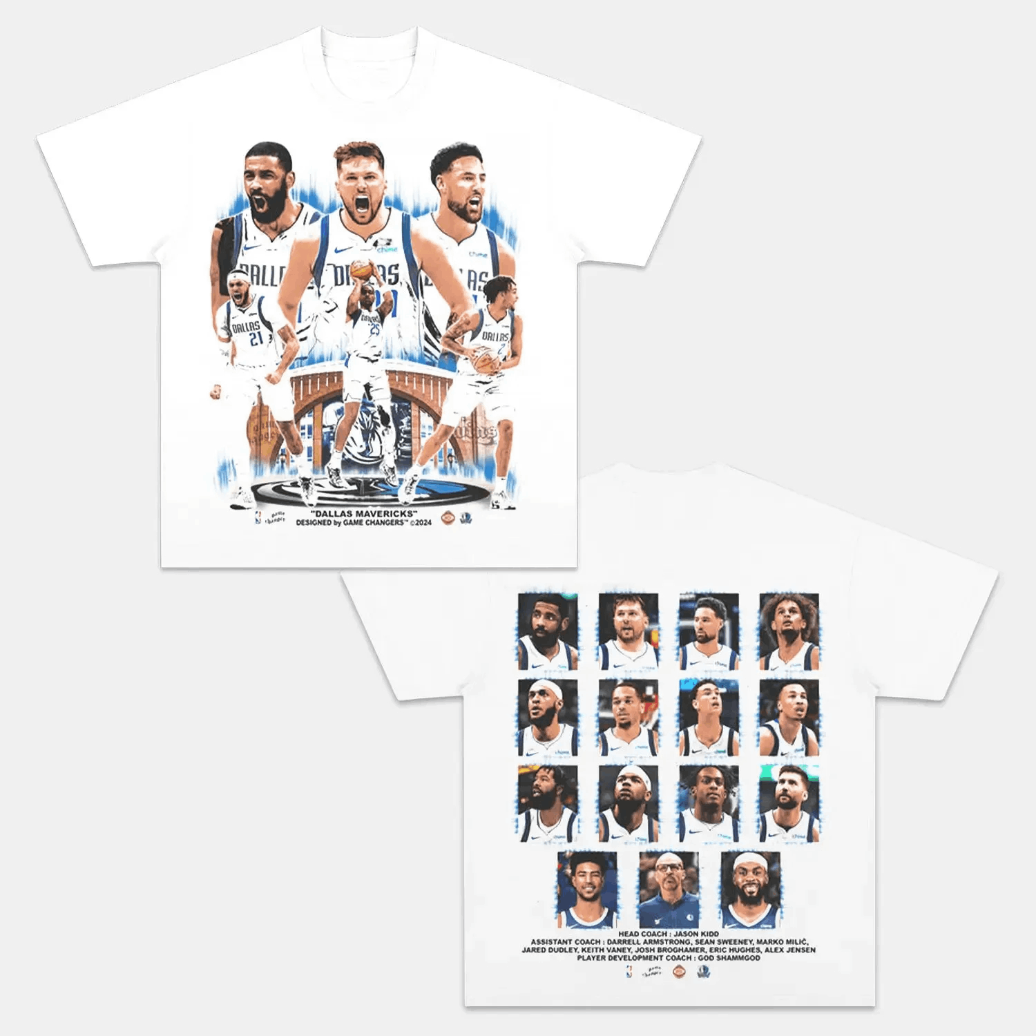 Unisex-Adult Ultra Cotton Washed T-Shirt Graphic  2024 MAVS TEE 