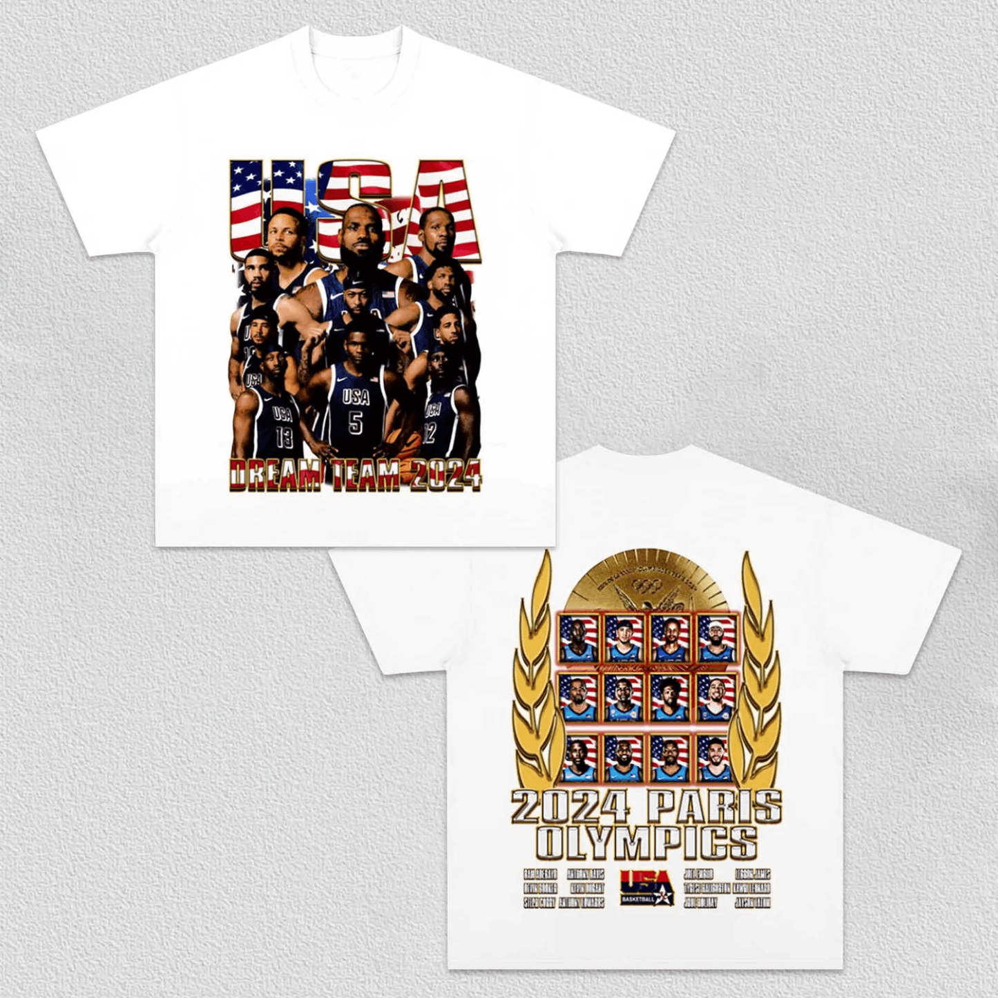 Unisex-Adult Ultra Cotton Washed T-Shirt Graphic Avengers 2024 Team USA V2 TEE