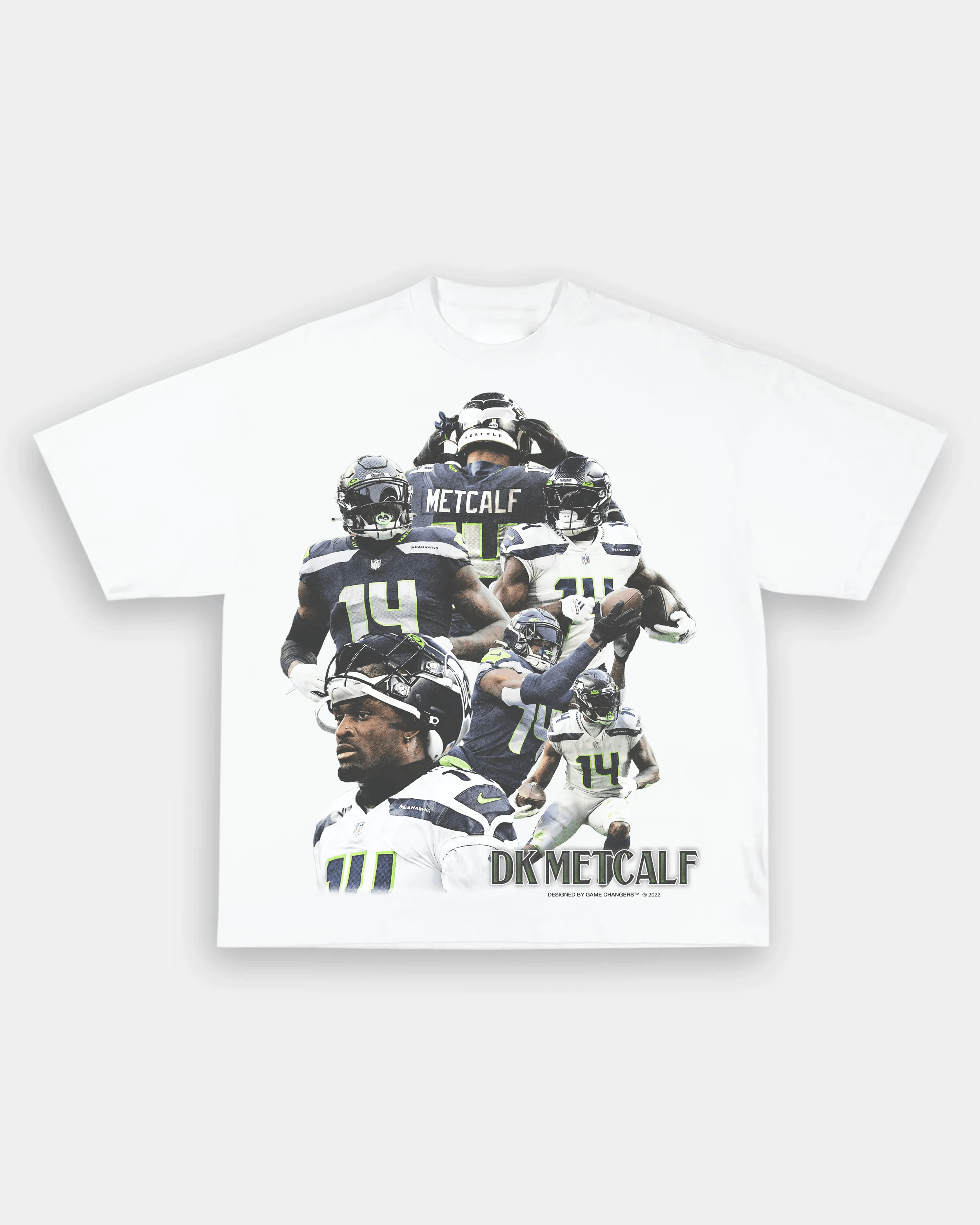 Unisex-Adult Ultra Cotton Washed T-Shirt Graphic DK METCALF TEE