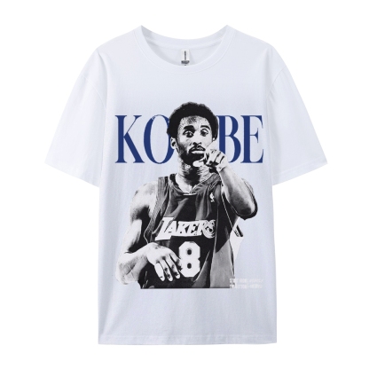 Unisex-Adult Ultra Cotton Washed T-Shirt Graphic KOBE TEE