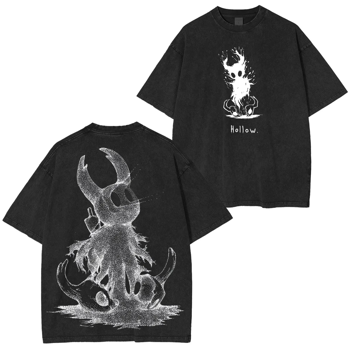 Hollow Knight Silk Song Washed T-shirt/Crew Neck/Hoodie