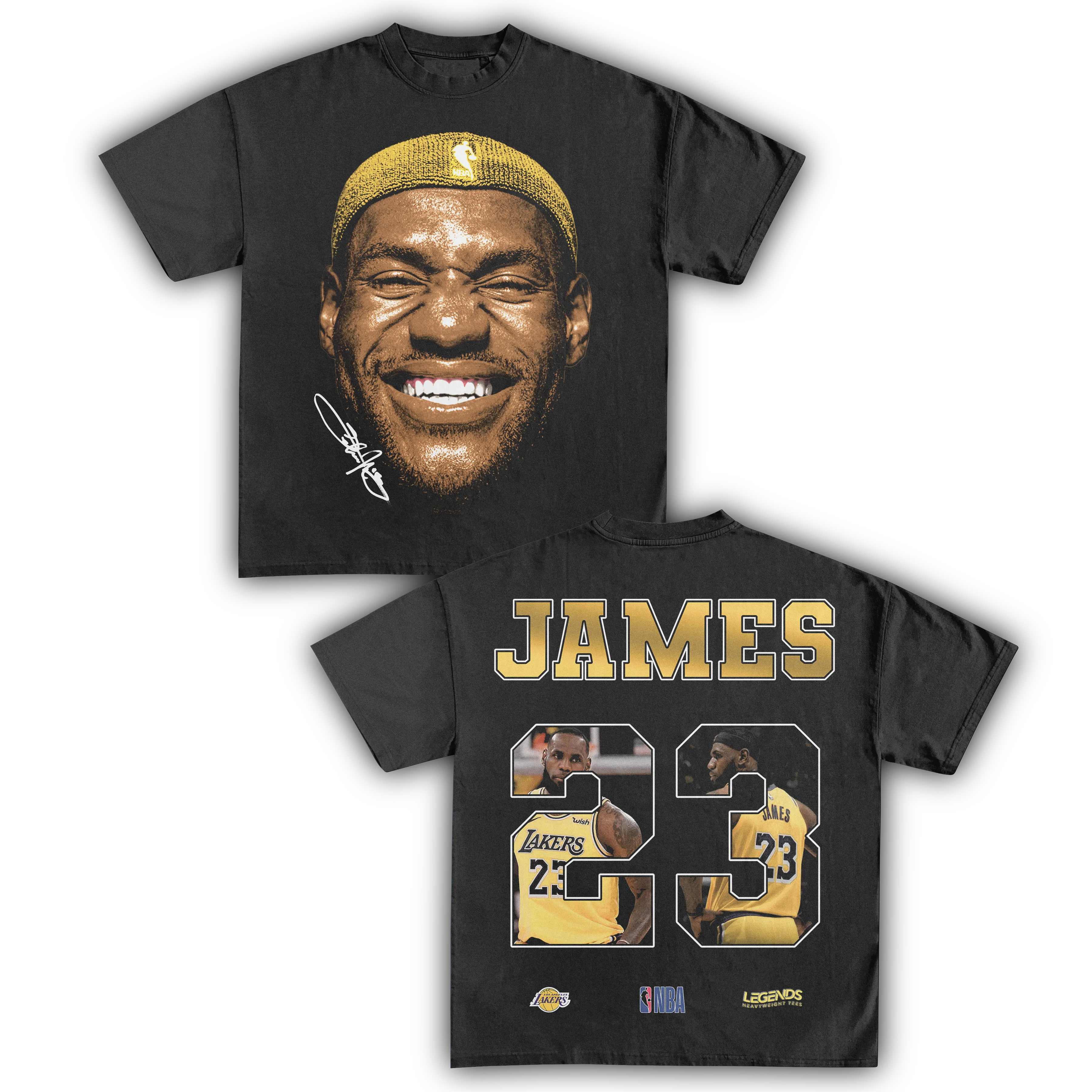 LEBRON JAMES BIG FACE 23 TEE