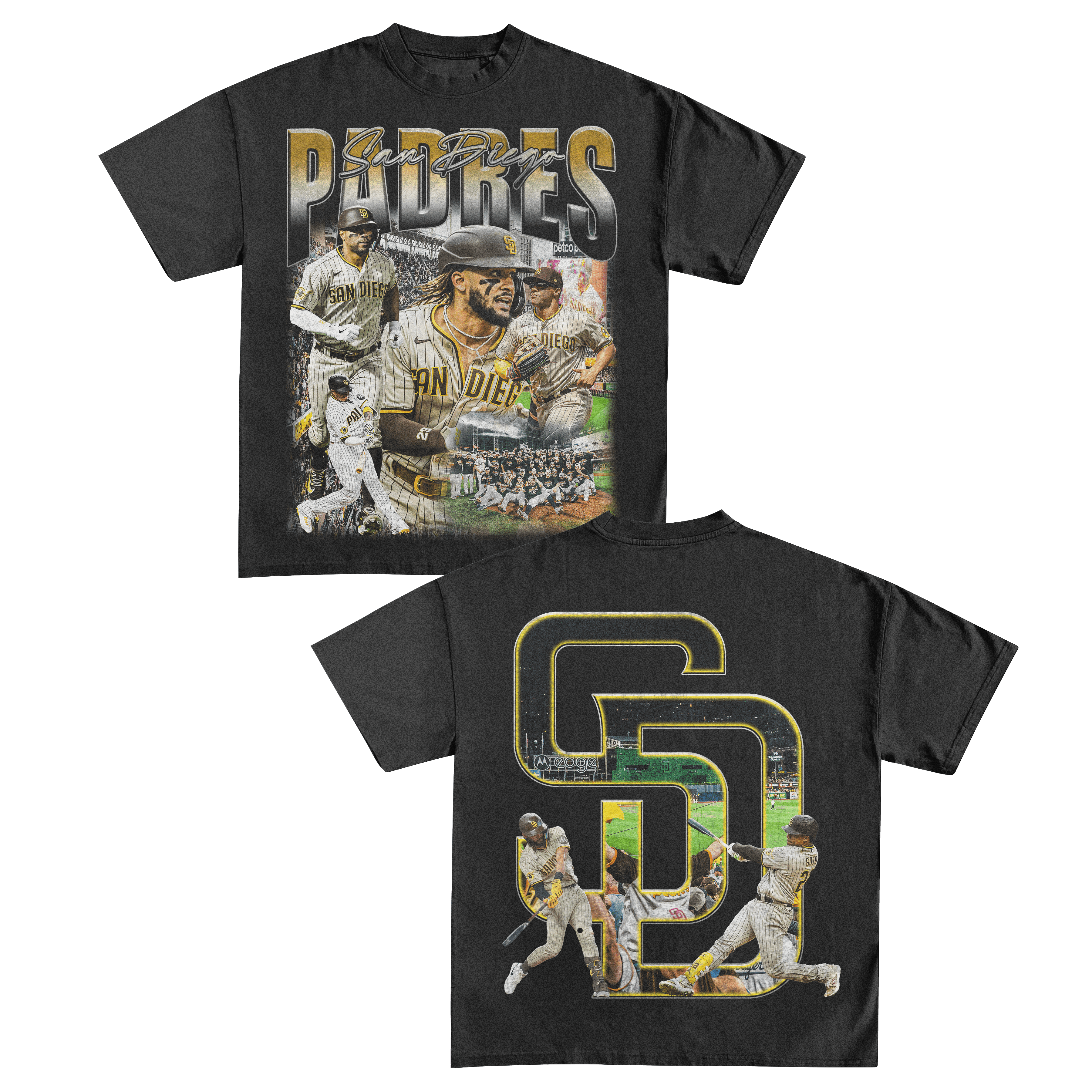 T-Shirt SAN DIEGO PADRES Daily Sports Outdoor Street Wear | TIDESENCE