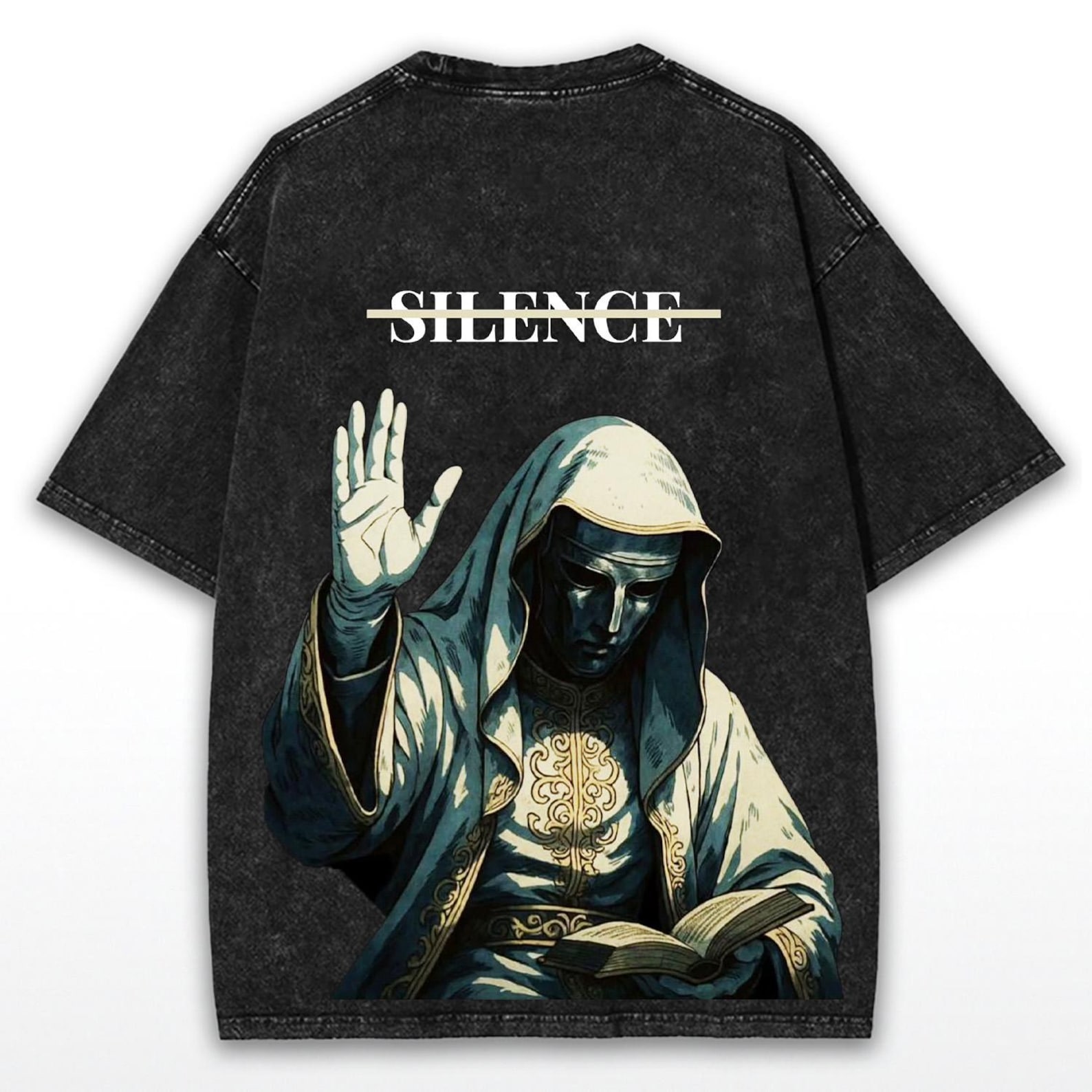 Baldwin IV "Leper King" T-Shirt Vintage Medieval Crusader Cross Tee