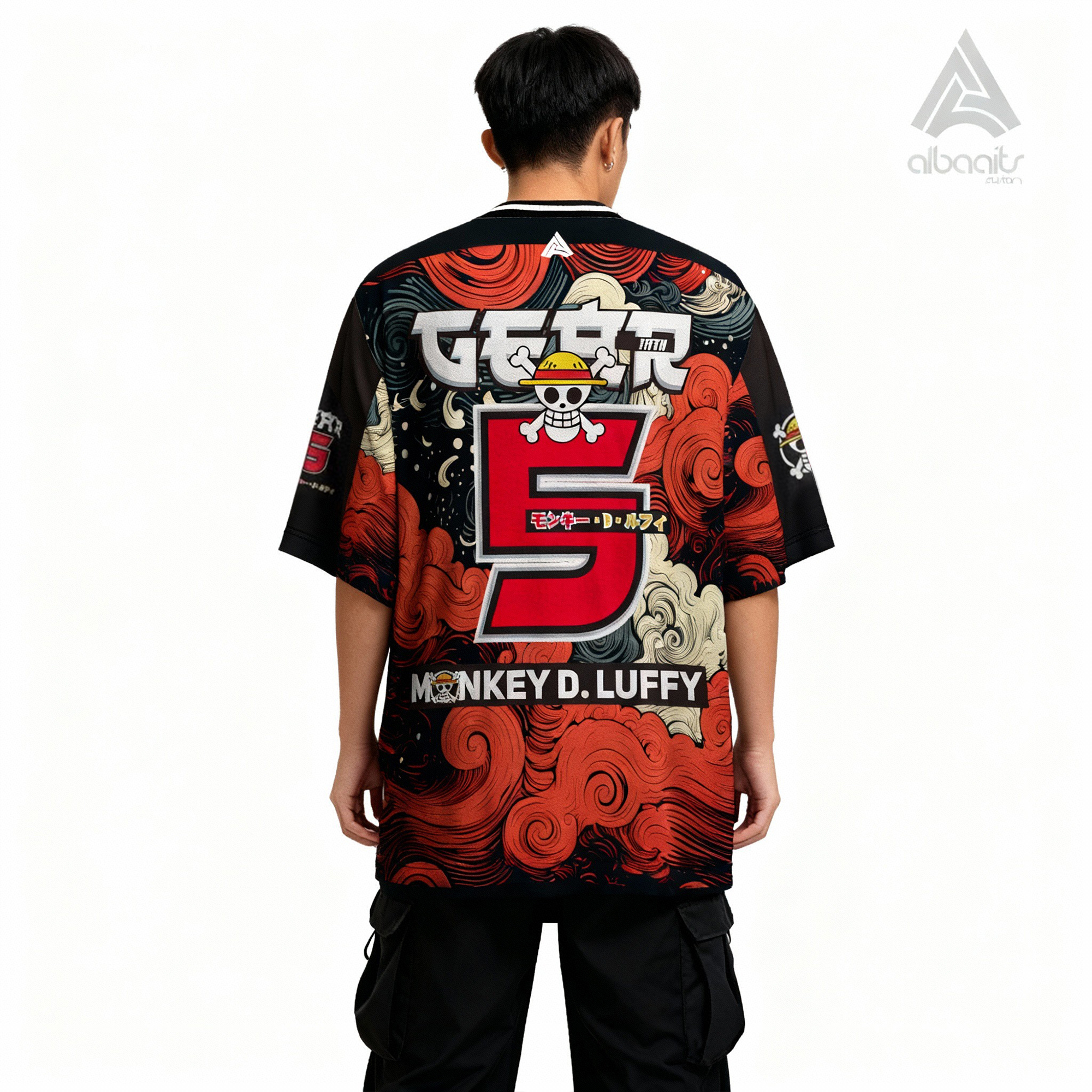 Jersey OnePiece Full Printing Sublimasi Series Anime OnePiece 