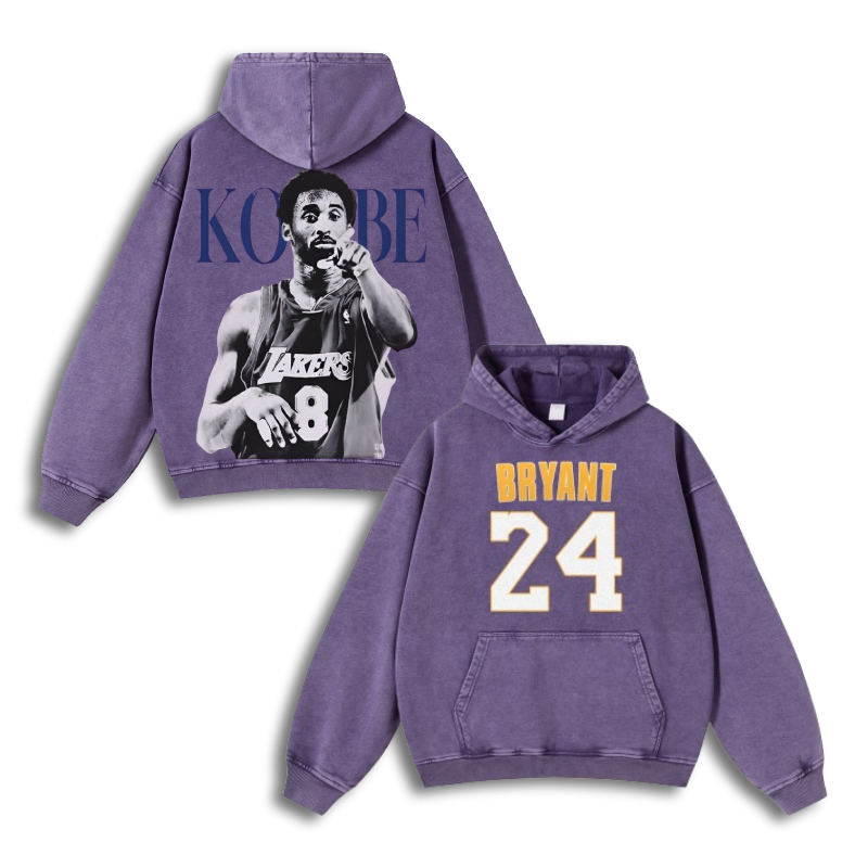 Casual Washed Hoodie|KOBE