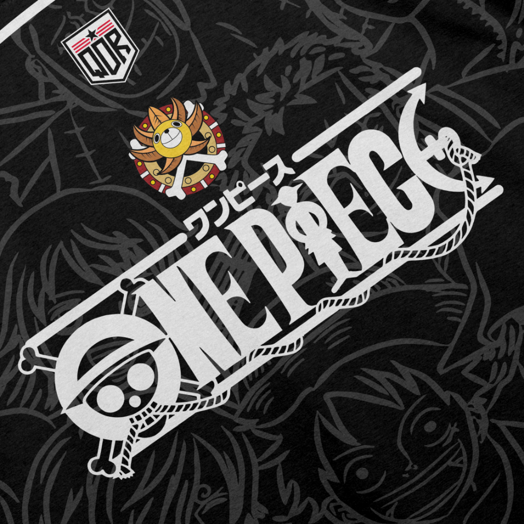 jersey series anime one piece unisex streetwear oversize boxy bahan dryfit premium full printing cod terlaris kekinian NFL Custom Jersey Oversize Premium Dryfit