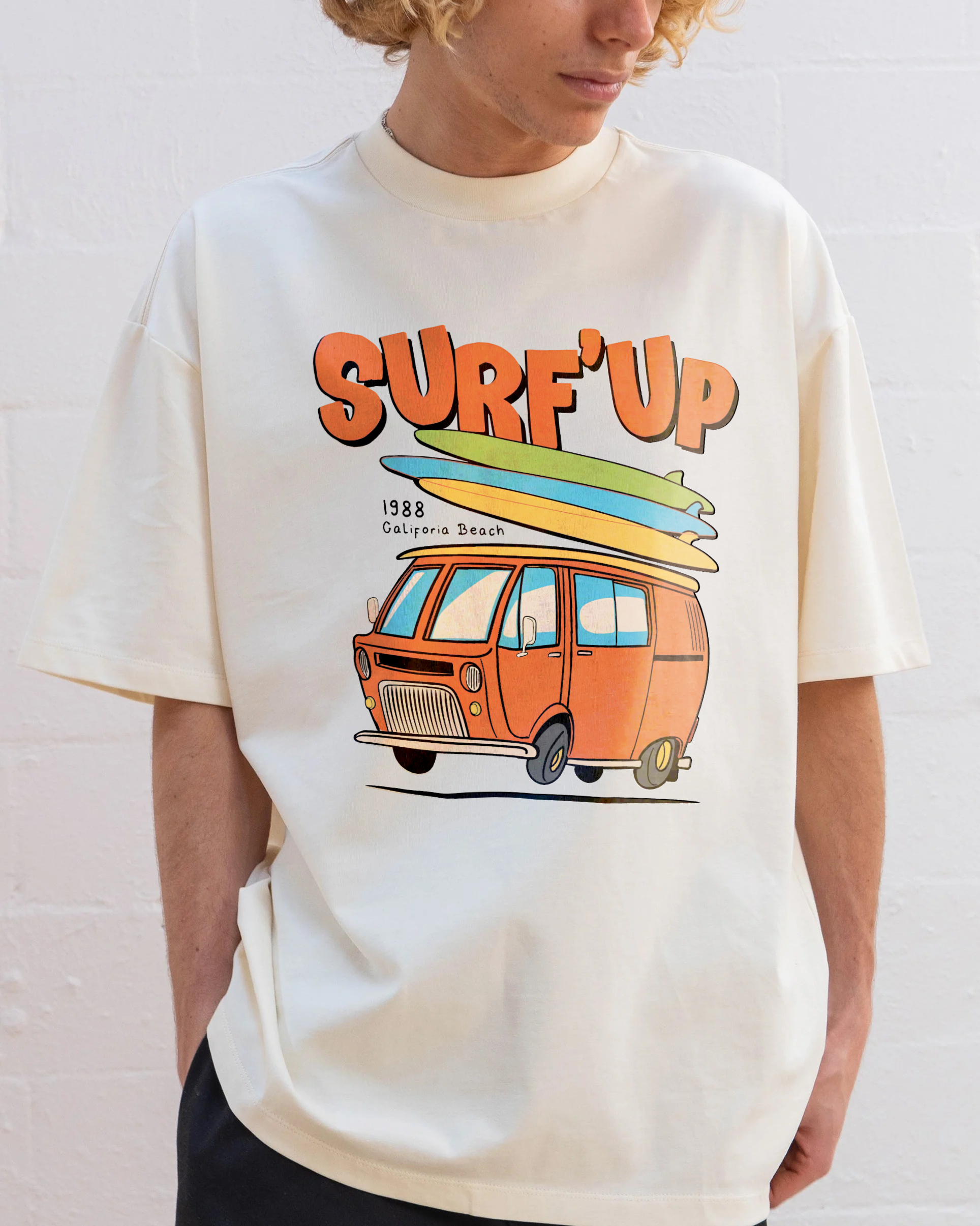 Cotton T-Shirt | Surf Up Unisex Fit | TIDESENCE