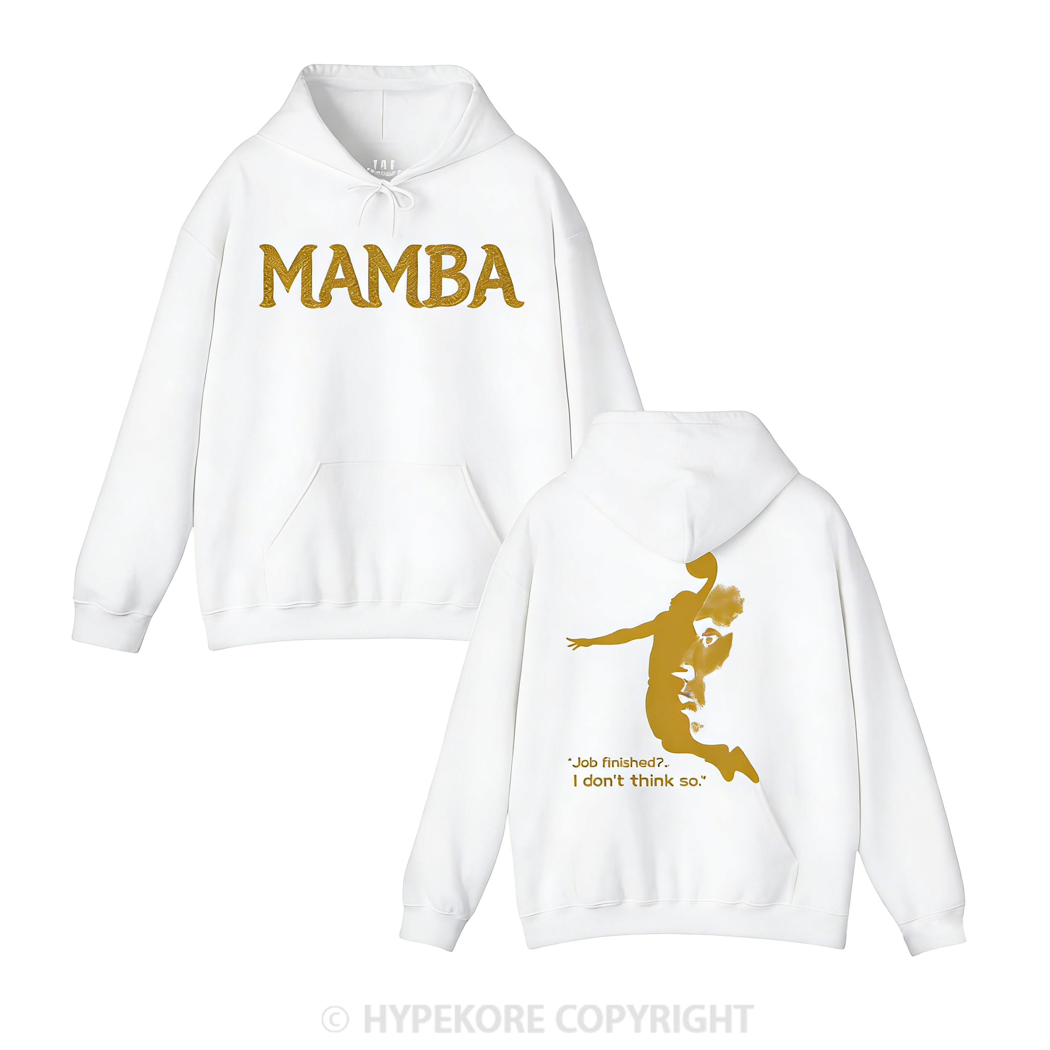 Kobe Bryant Black Mamba Hoodie | Mamba Mentality tribute