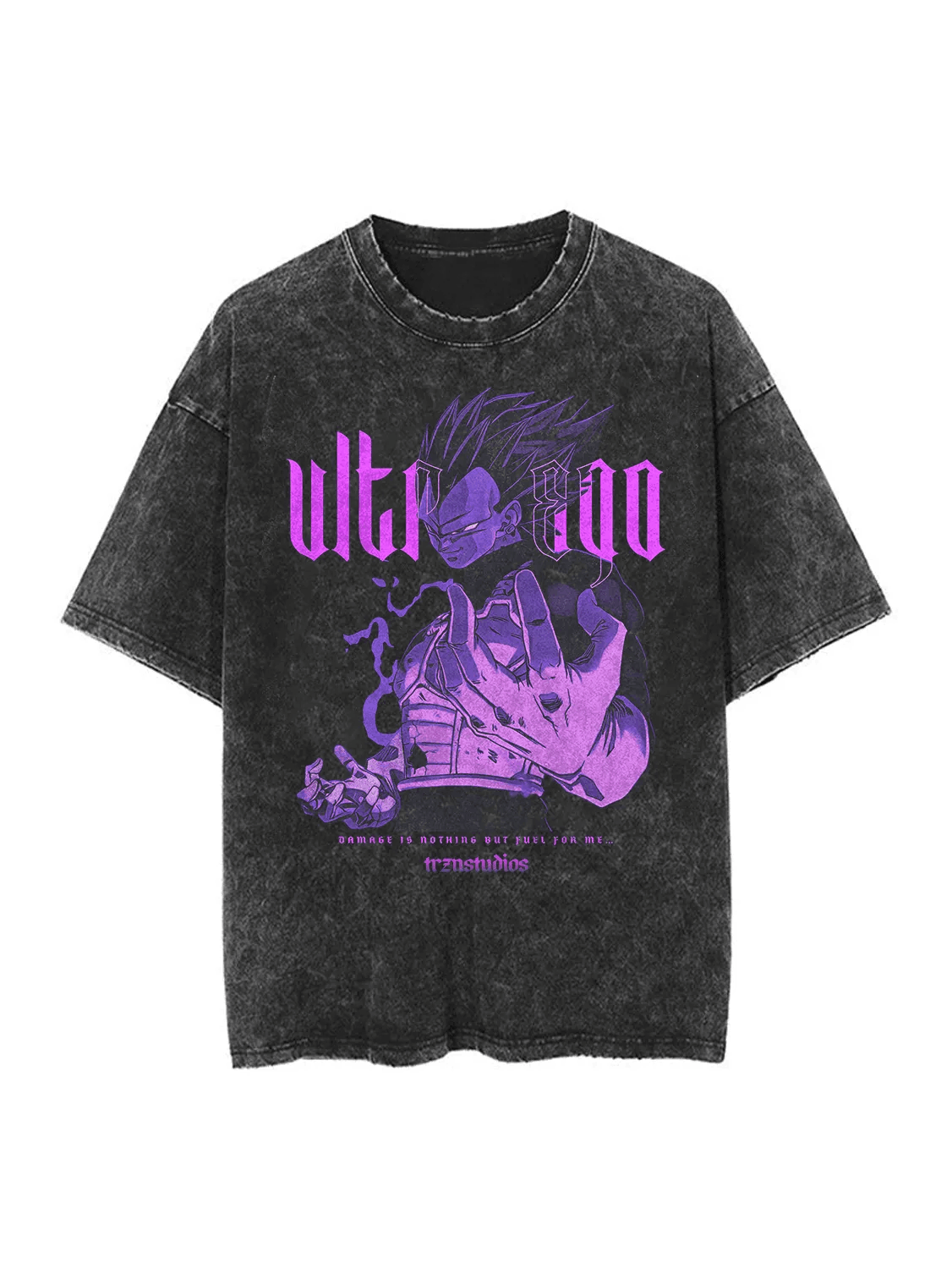  Vegeta 'Fueled' Vintage Tee